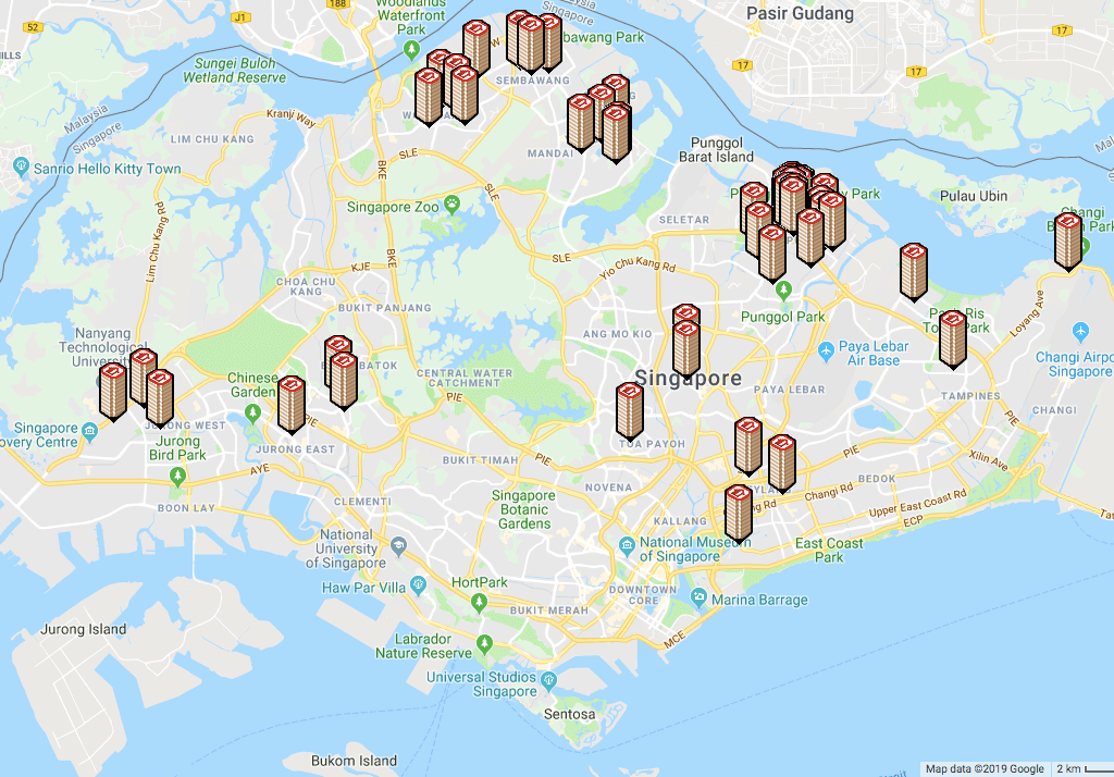 Khai Rambo HDB Sold Map